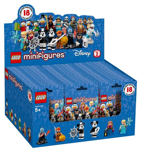 lego disney minifigure series 2 box distribution|lego minifigures complete box.